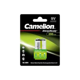 باتری کتابی 9 ولت CAMELION شارژی 200 میلی آمپر ساعت NH-9V200ARBP1