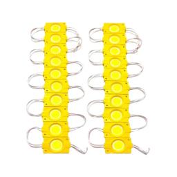 LED بلوکی COB گرد 2.4 وات زرد 20 عددی